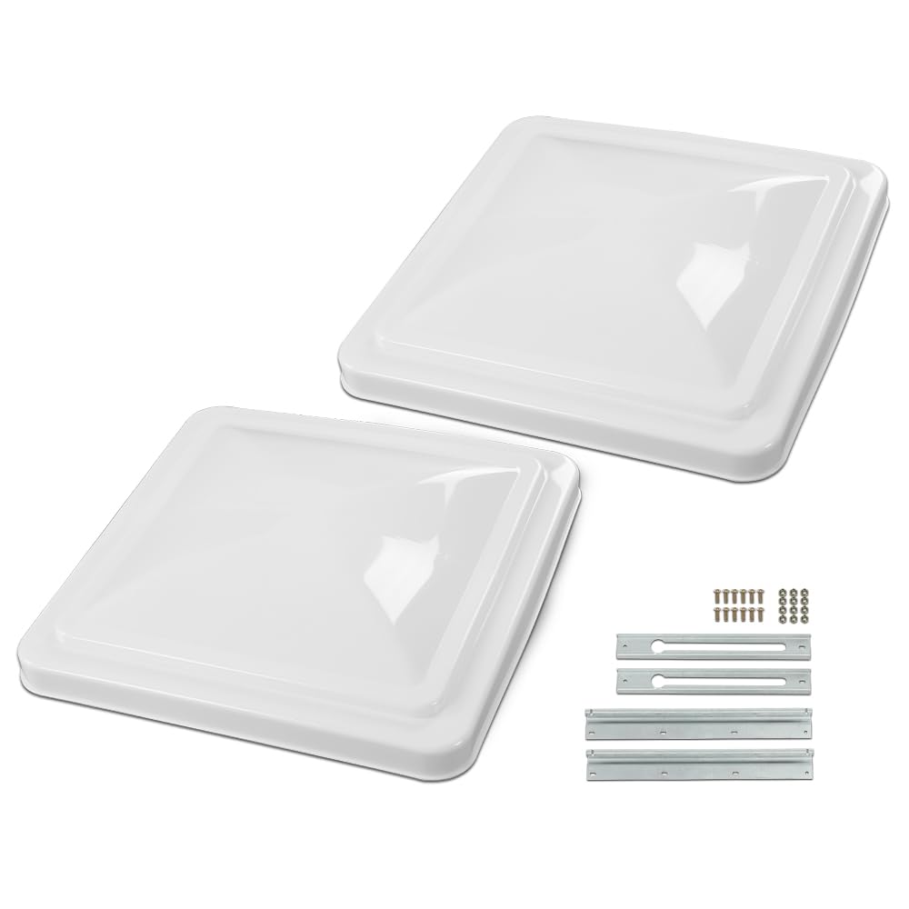 White 14" x 14" Roof Vent Cover Y33296