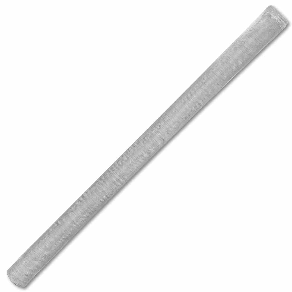 Aluminum Mesh Screen 39.4"x196.9" Silver T90401