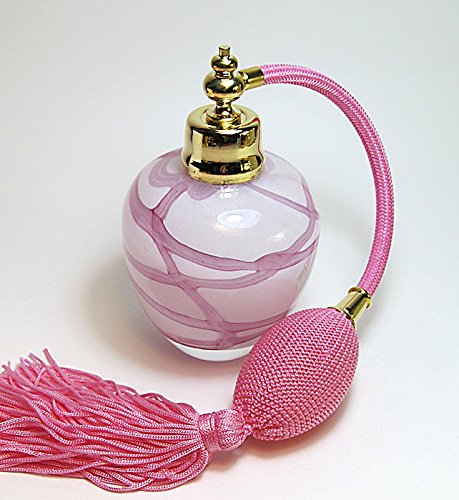 Crystal Glass Refillable Perfume Bottle with Atomizer Spray A88126