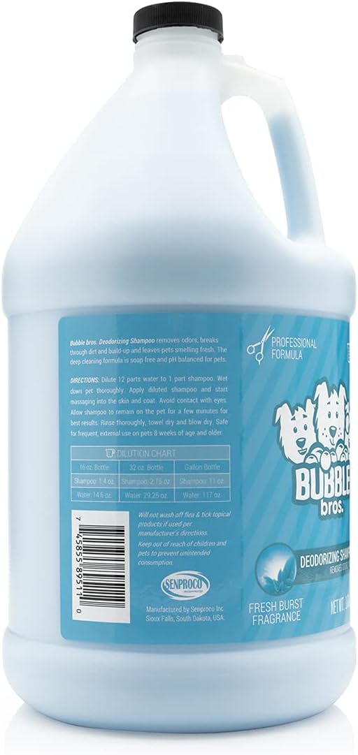 Deodorizing Dog Shampoo 1 Gallon D128