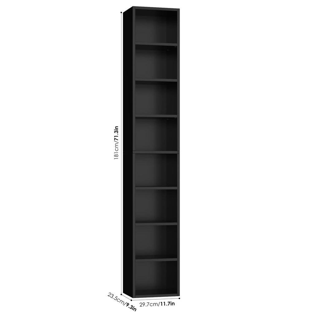 8-Tier Narrow Bookshelf Q91229