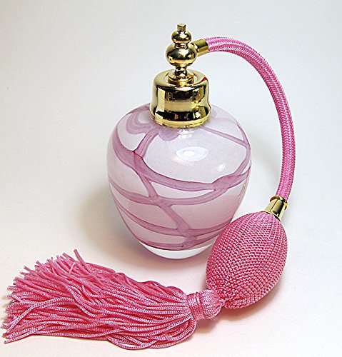 Crystal Glass Refillable Perfume Bottle with Atomizer Spray A88126