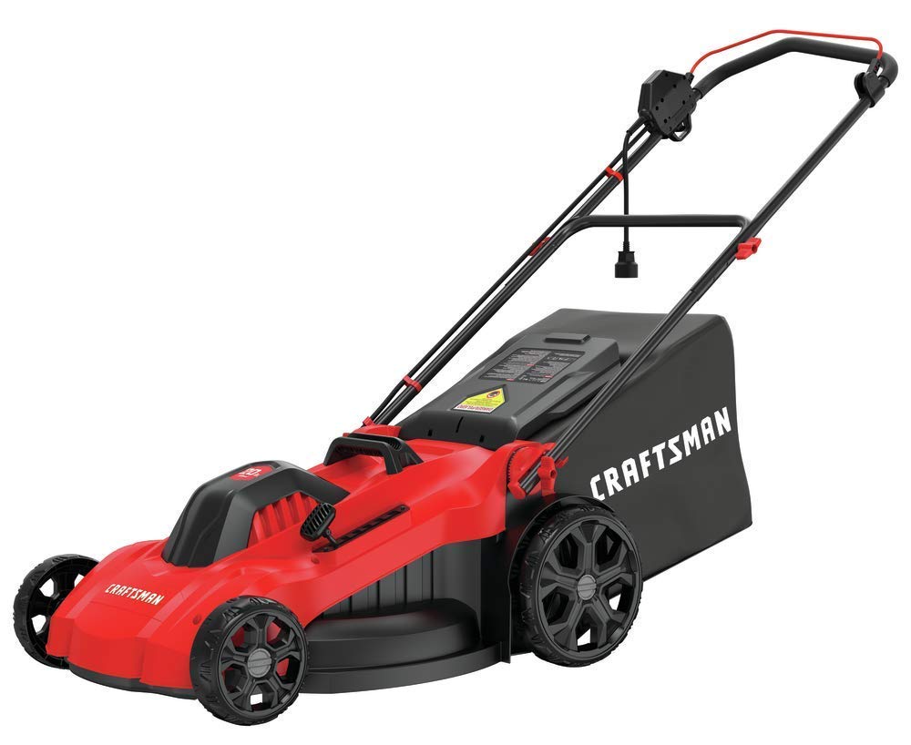 Electric Push Lawn Mower, 20-Inch Corded 13-AMP O506870