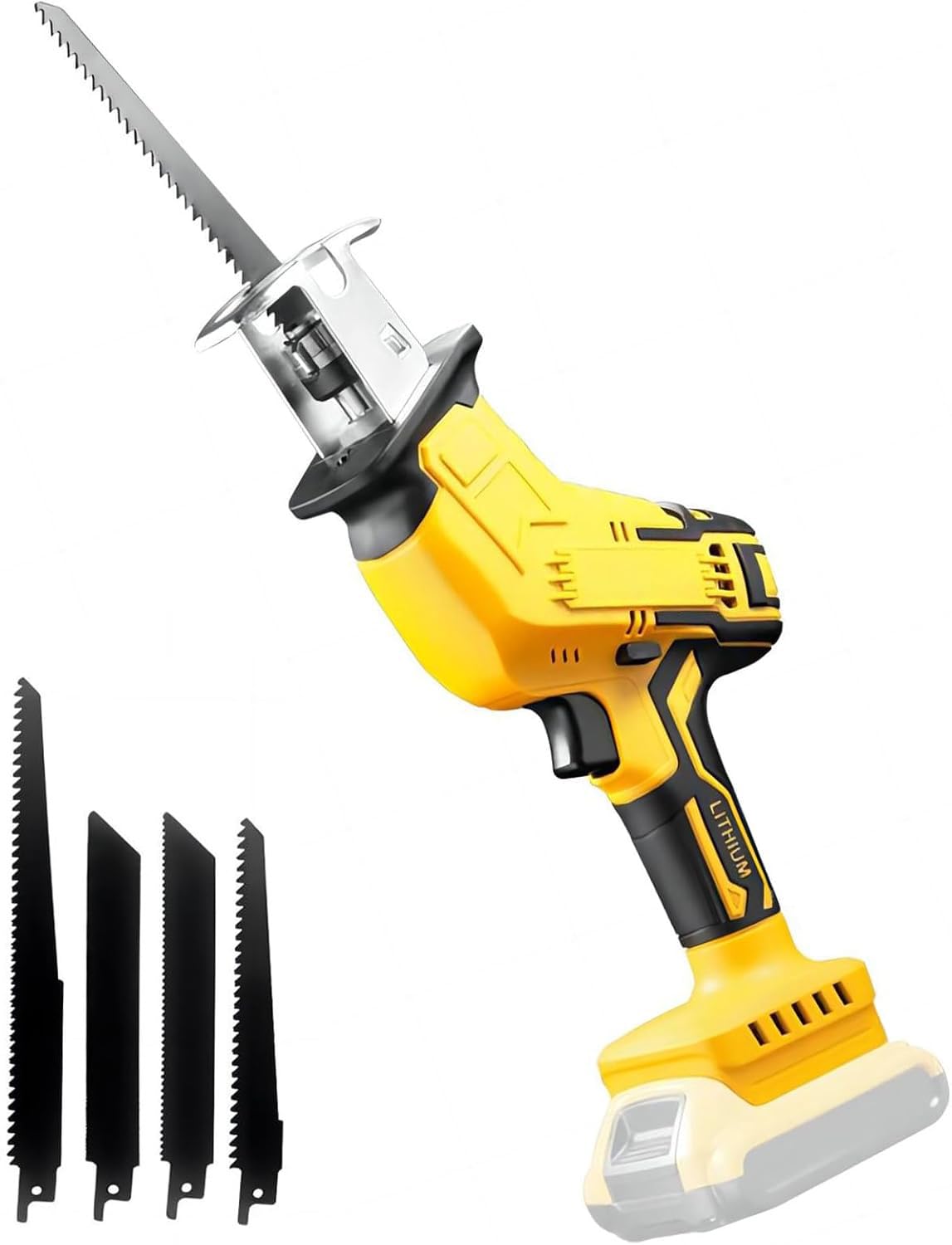 Cordless Reciprocating Saw with 4 Saw Blades G199