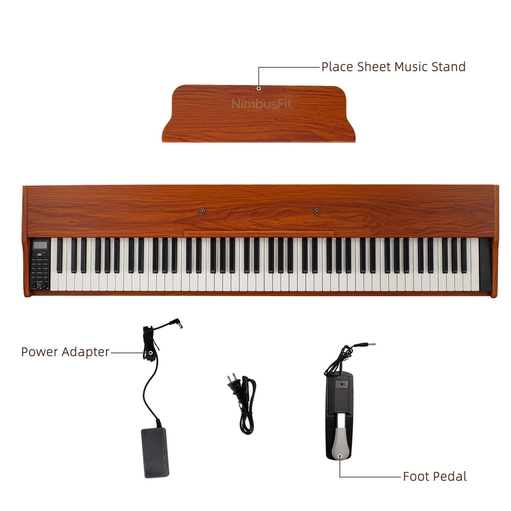 88 Keys Hammer Weighted Digital Piano Q2793