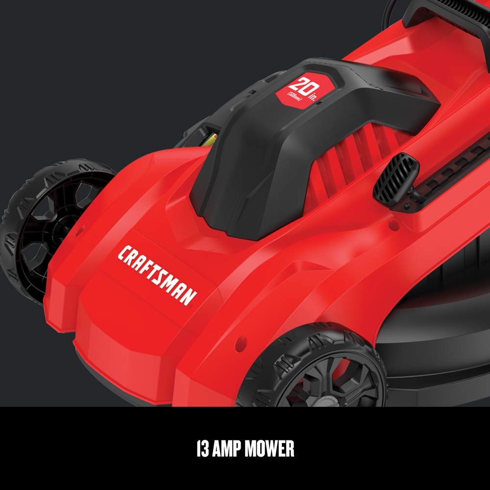 Electric Push Lawn Mower, 20-Inch Corded 13-AMP O506870