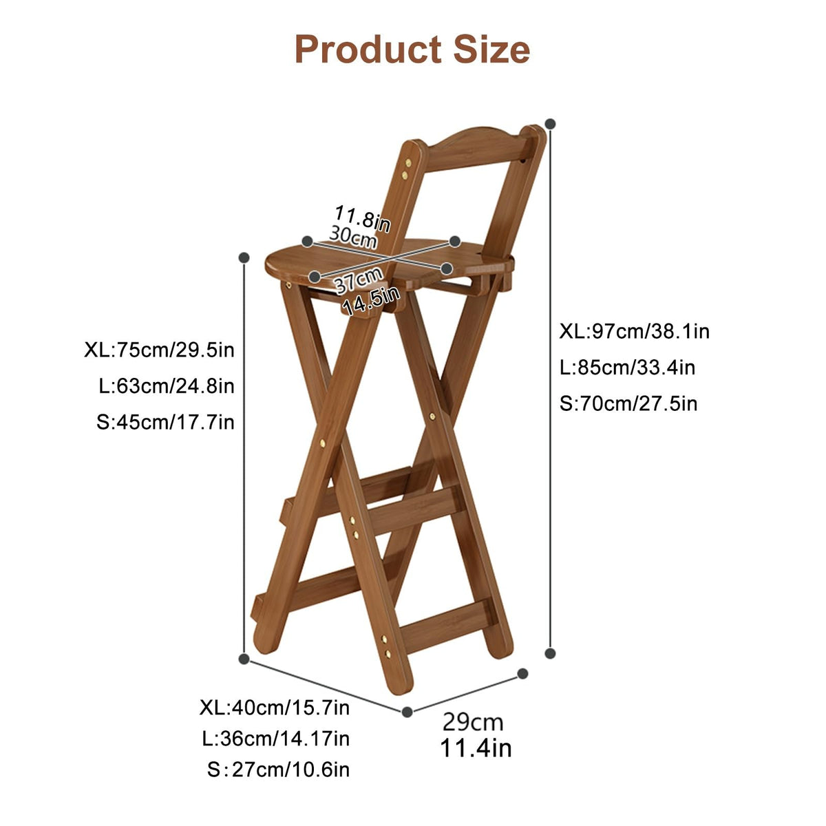 Folding Chair with Back Y377409