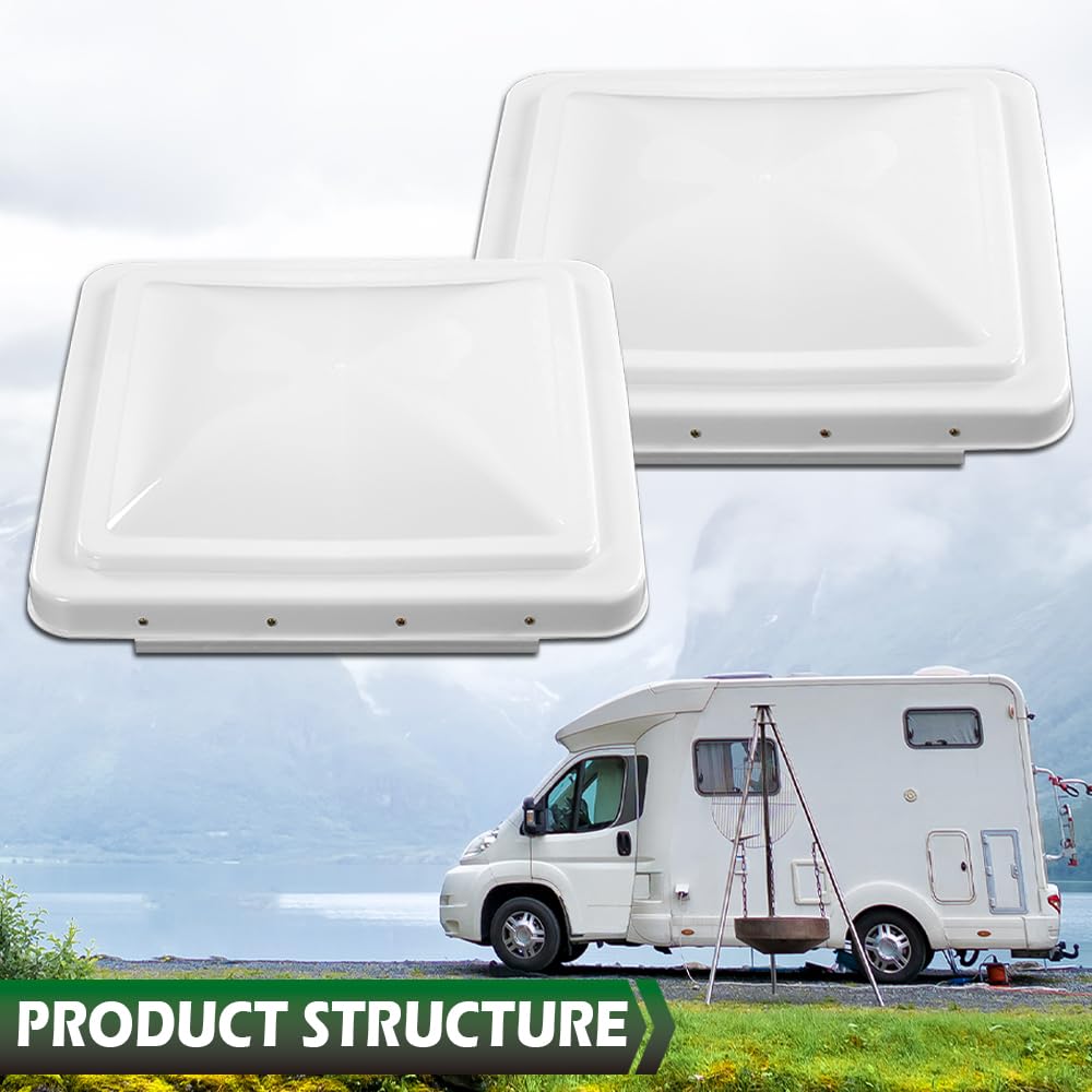 White 14" x 14" Roof Vent Cover Y33296