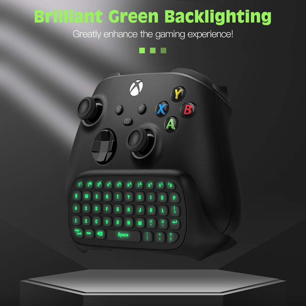 Green Backlight Keyboard for Xbox Gaming Controller Y326