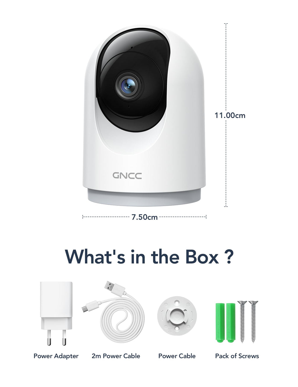 5G Indoor Security Cameras with Phone App, 4Pcs E73000