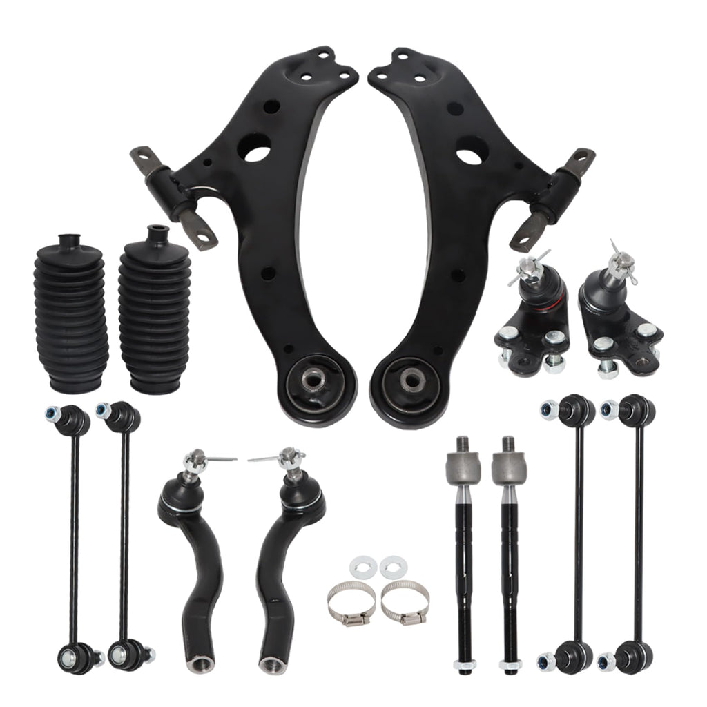 14PCS Front Lower Control Arm Suspension B417