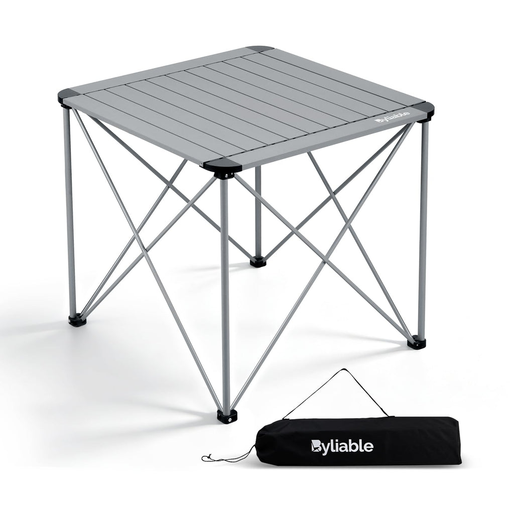 Camping Square Folding Aluminum Table O76433