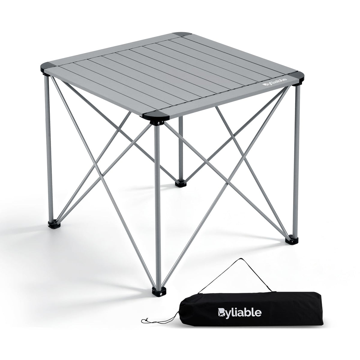 Camping Square Folding Aluminum Table O76433