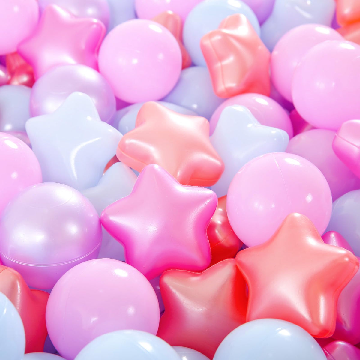 100 200 500 Pack Phthalate & BPA Free Plastic Ball Pit Balls J96411