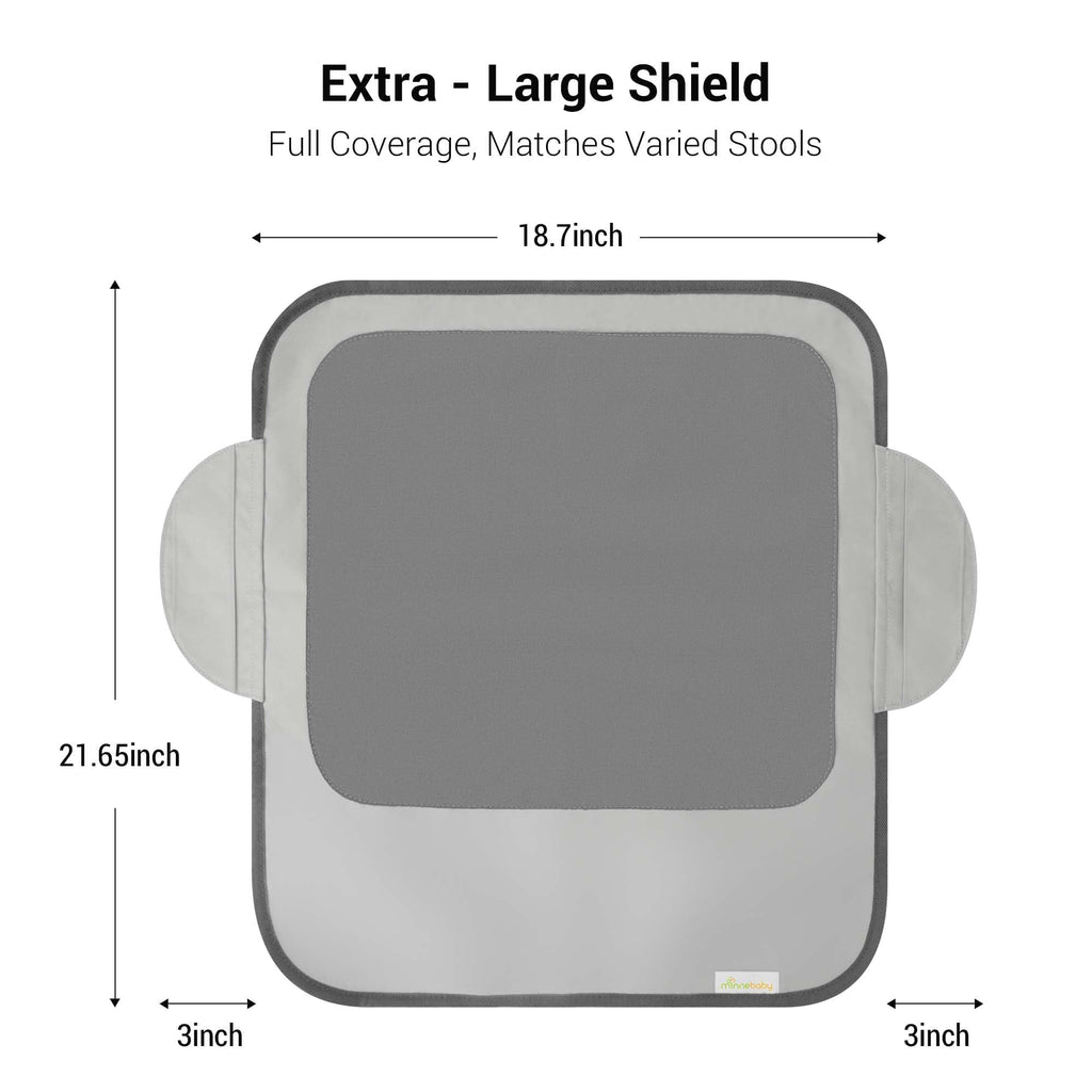 Extra Large Grey Booster Chair Protector Cover Y4682