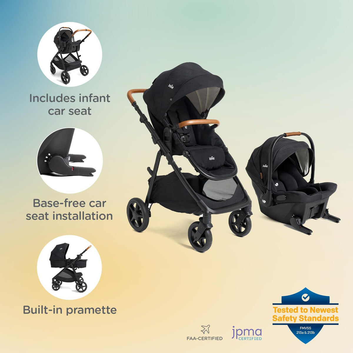 4-in-1 Stroller & Car Seat Travel System M686913