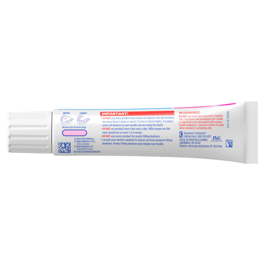 Denture Adhesive Cream 2.4 oz 3-Pack K584