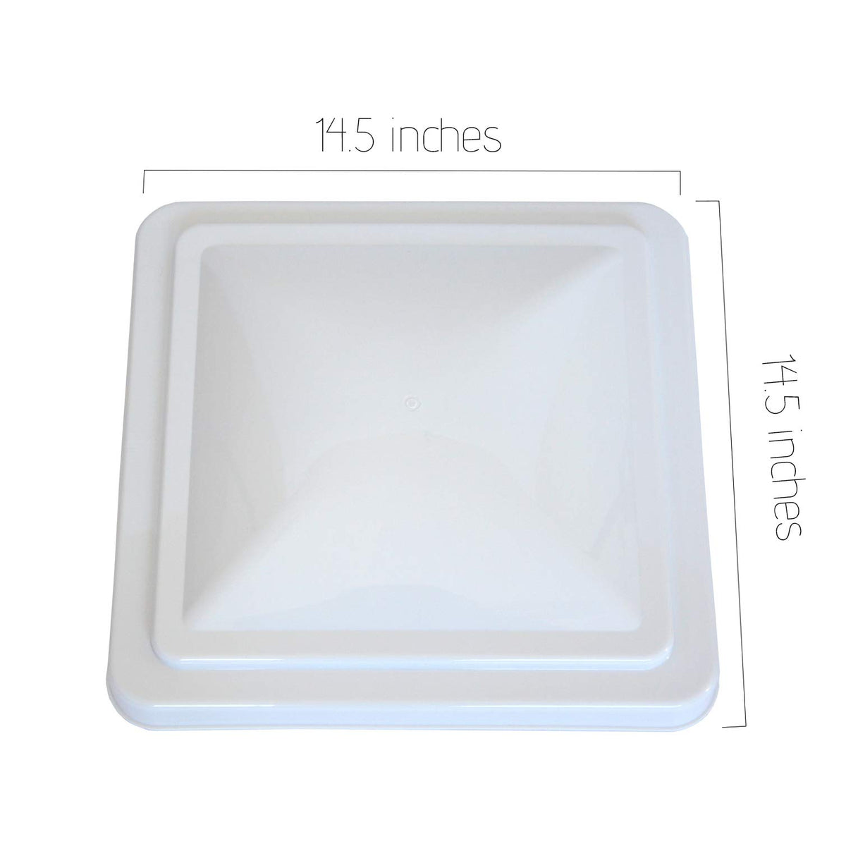 14" x 14" Impact-Resistant Roof Air Vent Cover E914