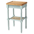 Pale Mint Blue Tray Top End Table A25143