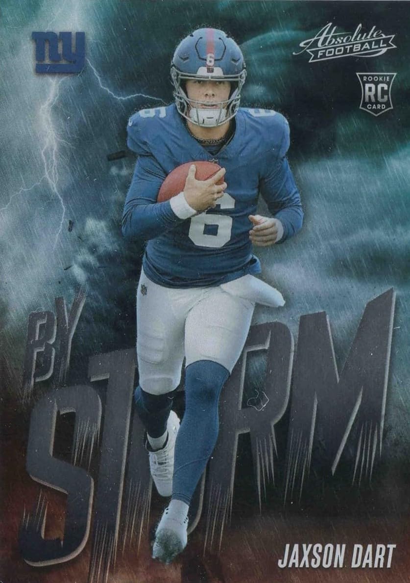 2025 Absolute Football Series Blaster Box with 4 Green Parallels F69469