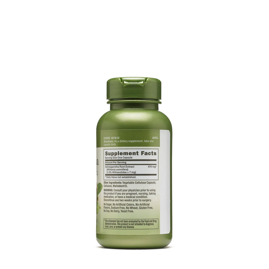Ashwagandha Extract 470mg Vegetarian U2070