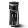 2-in-1 Capsule Coffee Maker, K-Cup & Grounds, Black W862