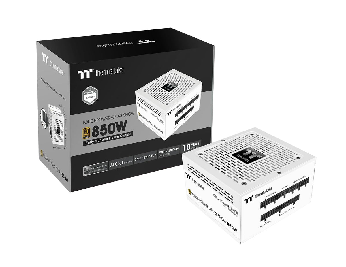 850W 80+ Gold Full Modular ATX 3.1 Power Supply E11762