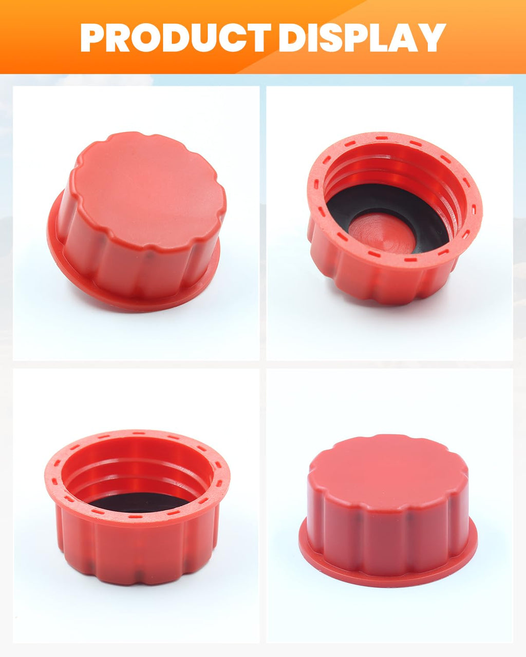 Red 5 Gallon Gas Can Replacement Caps R976