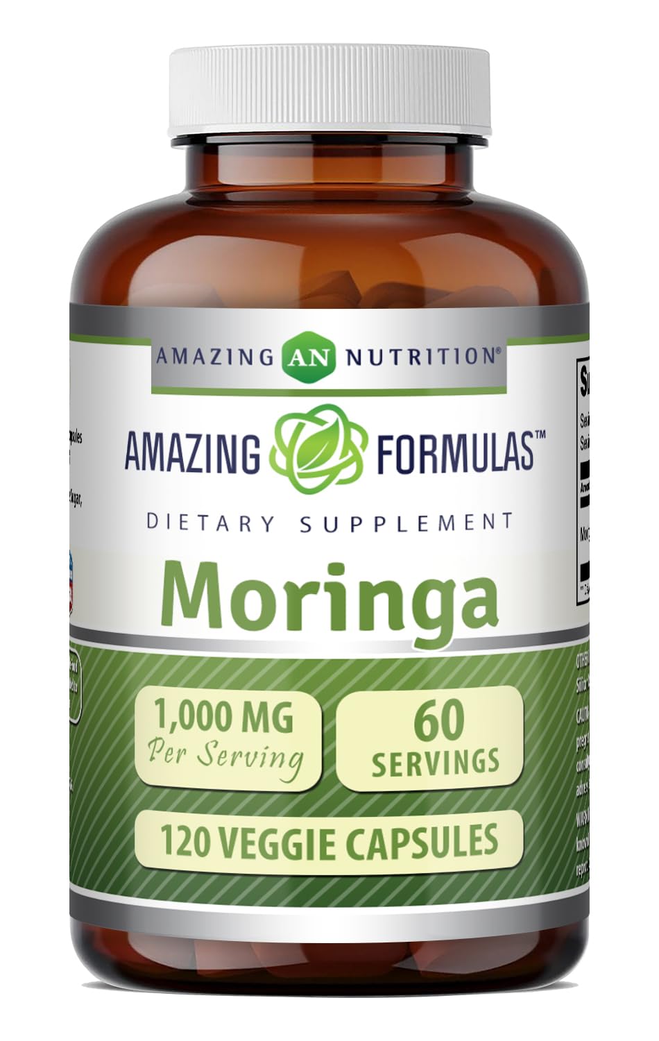 Moringa 4:1 Extract 1000 Mg Veggie Capsules S523340