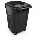 45 Gallon Wheeled Outdoor Trash Can with Lid H8324