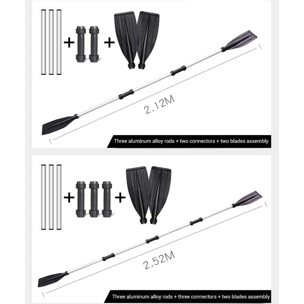 Aluminum Alloy Paddle, 2 Pack Adjustable Kayak Oars Q750848