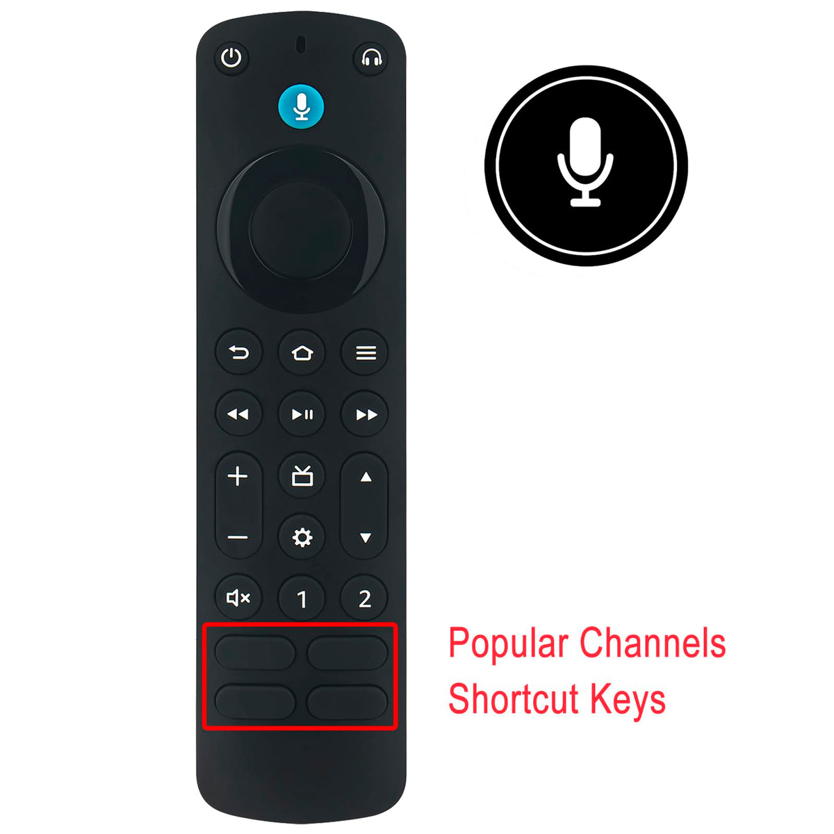 Replacement Voice Remote Compatible with TV Stick X103