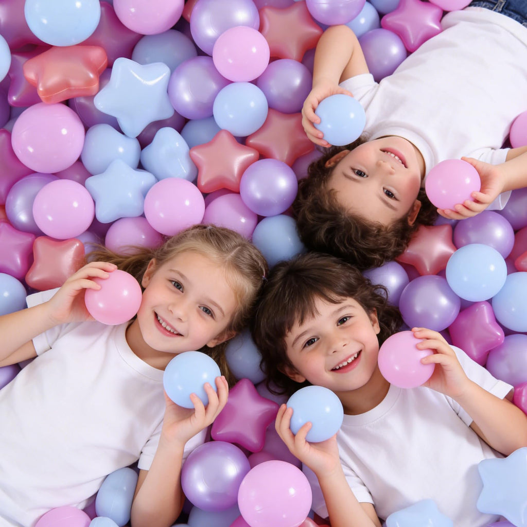 100 200 500 Pack Phthalate & BPA Free Plastic Ball Pit Balls J96411