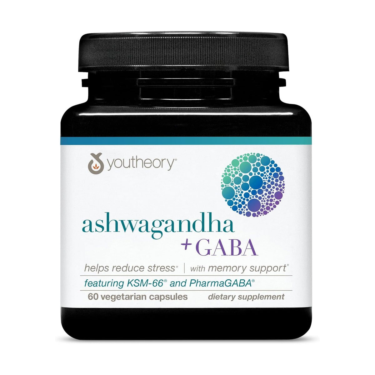 Ashwagandha + GABA 60 Vegetarian Capsules U399017