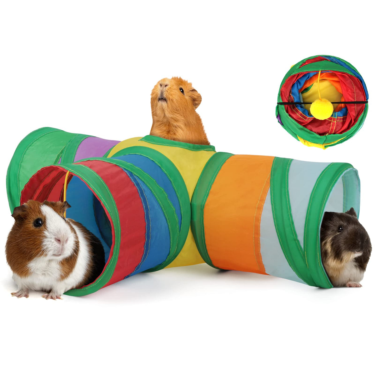 5.9" Collapsible 3 Way Small Animal Tunnel S78130