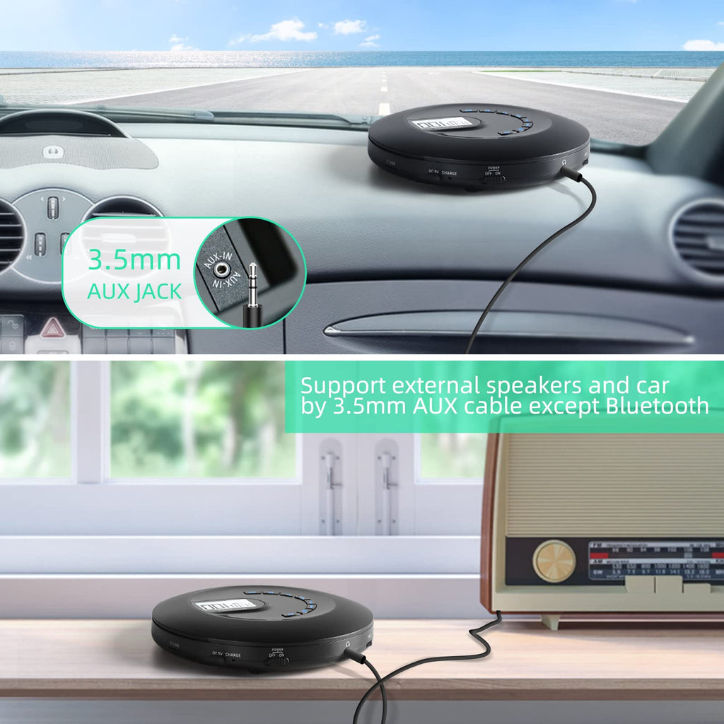 Portable CD Player with Headphone I1489