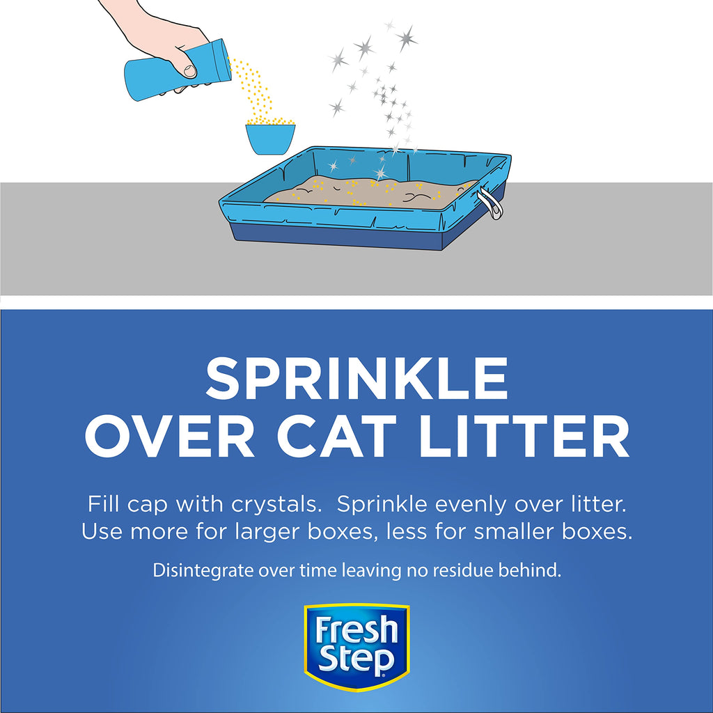 Cat Litter Crystals Summer Breeze Scent 15 Ounces 3 Pack R917
