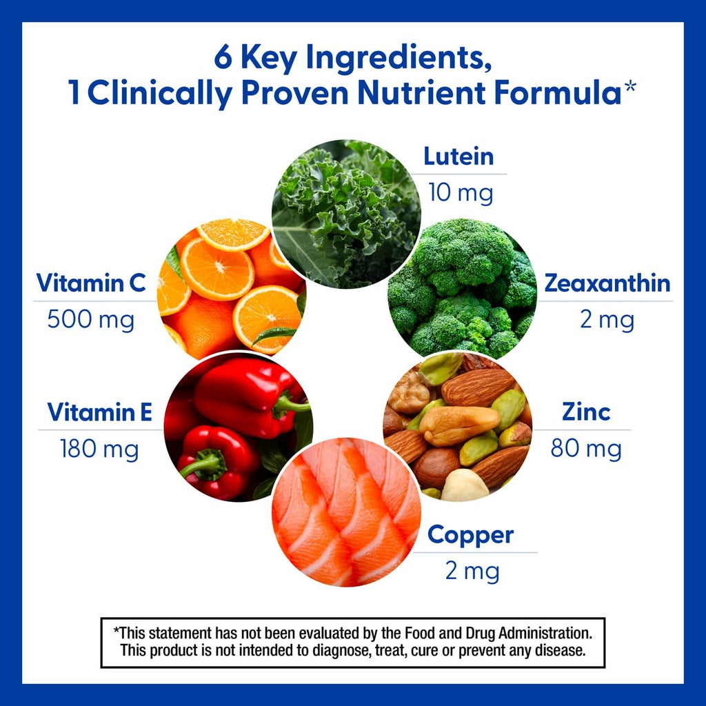 Lutein Zeaxanthin Eye Vitamins 90 Softgels O9567