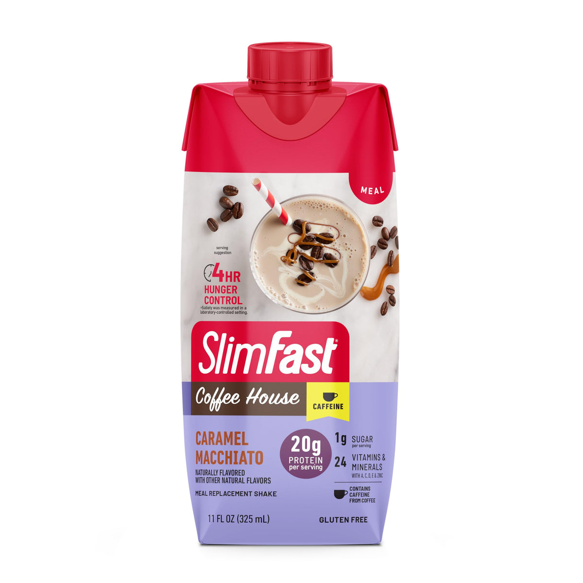 Caramel Macchiato 20g Protein Meal Replacement Shake 12 Count D479
