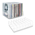 2 Pcs Clear Acrylic CD Holder H3476