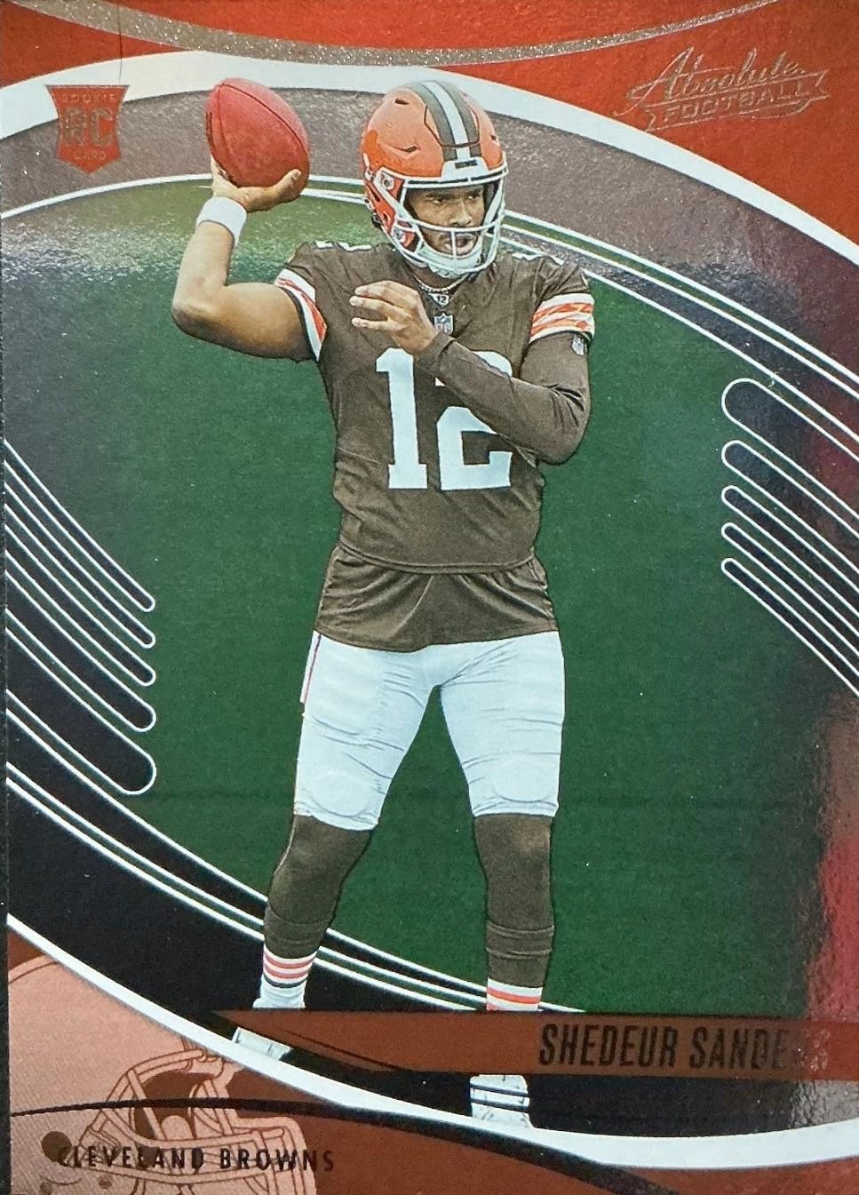 2025 Absolute Football Series Blaster Box with 4 Green Parallels F69469