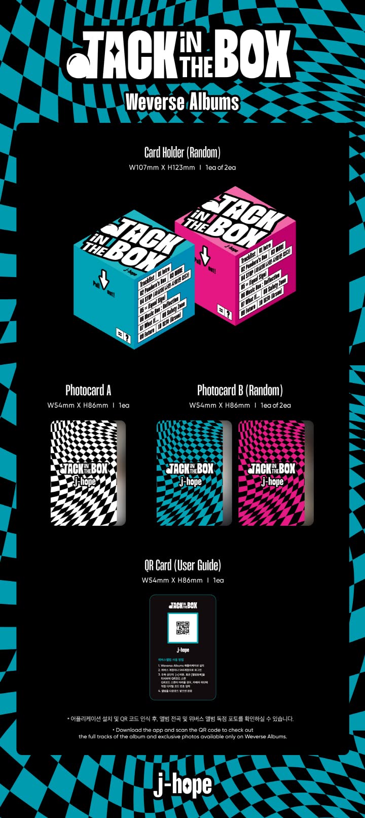 J-HOPE BTS - Jack In The Box (Weverse Album), Multicolor P80436
