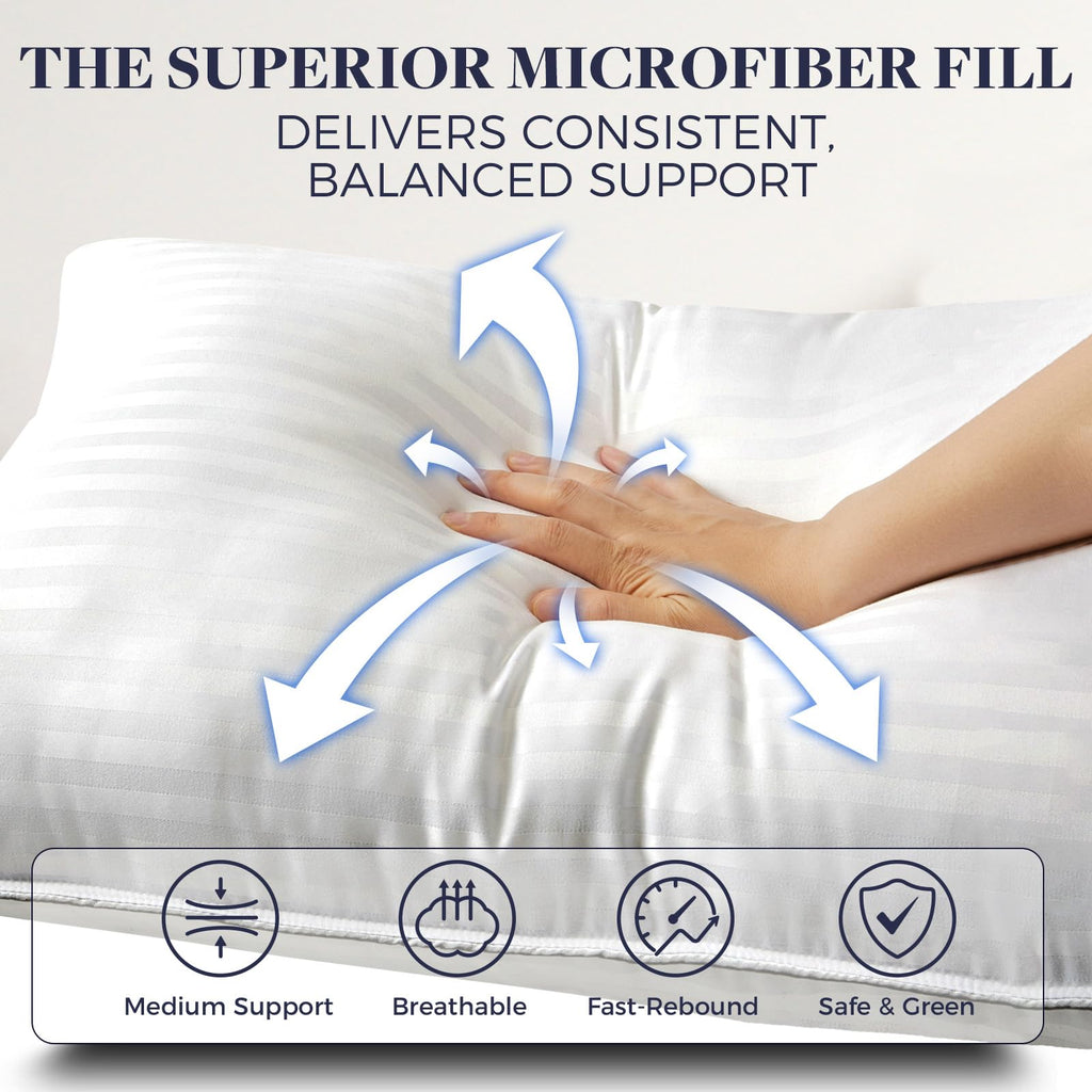 King Size Down Alternative Pillow 2 Pack K1248