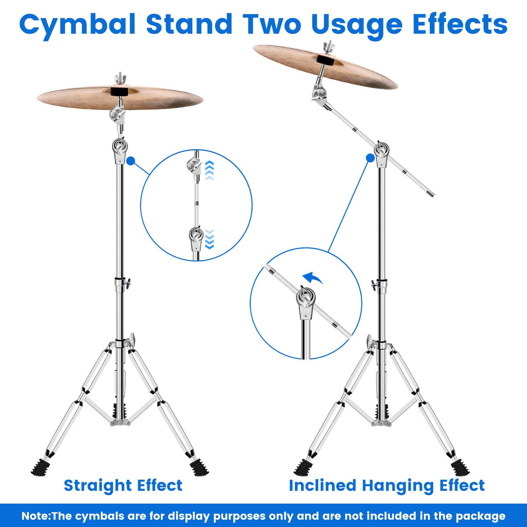 Adjustable Cymbal Stand with Double Braced Legs L666691
