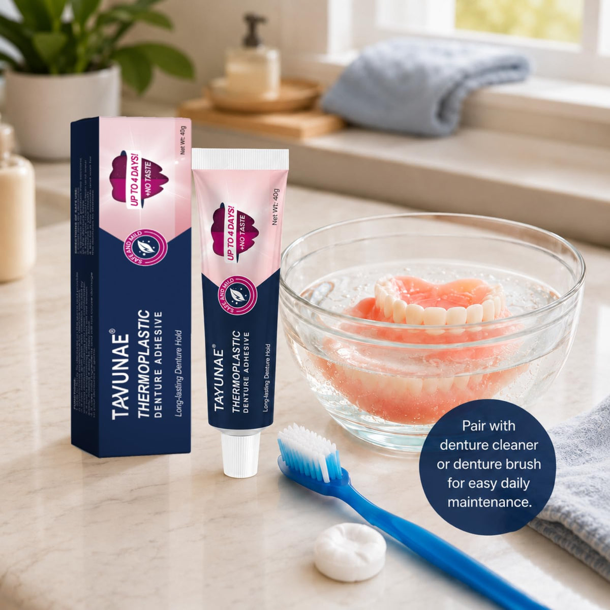 Adhesive Cream Denture Kit C49080