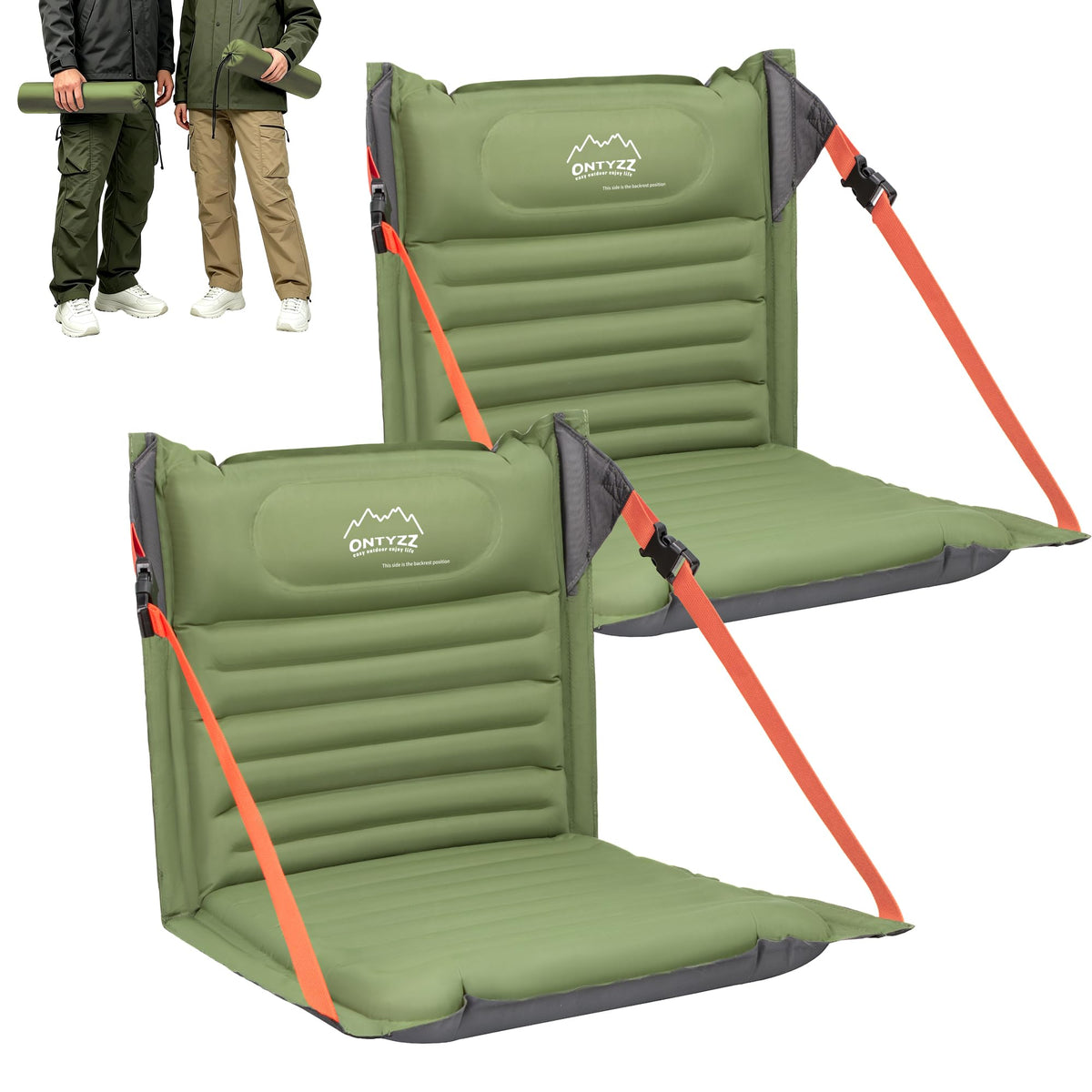 Inflatable Portable Folding Stadium Seat L379