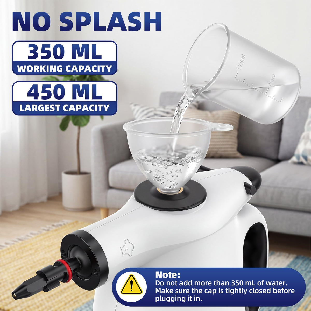 Handheld Steam Cleaner with 11PCS Accessories N60715