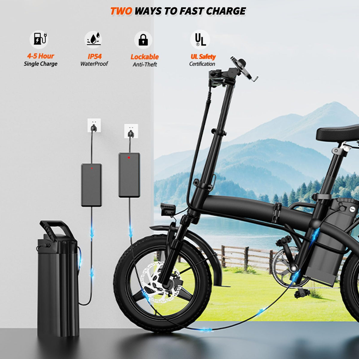 Foldable 500W Electric Bike C2089
