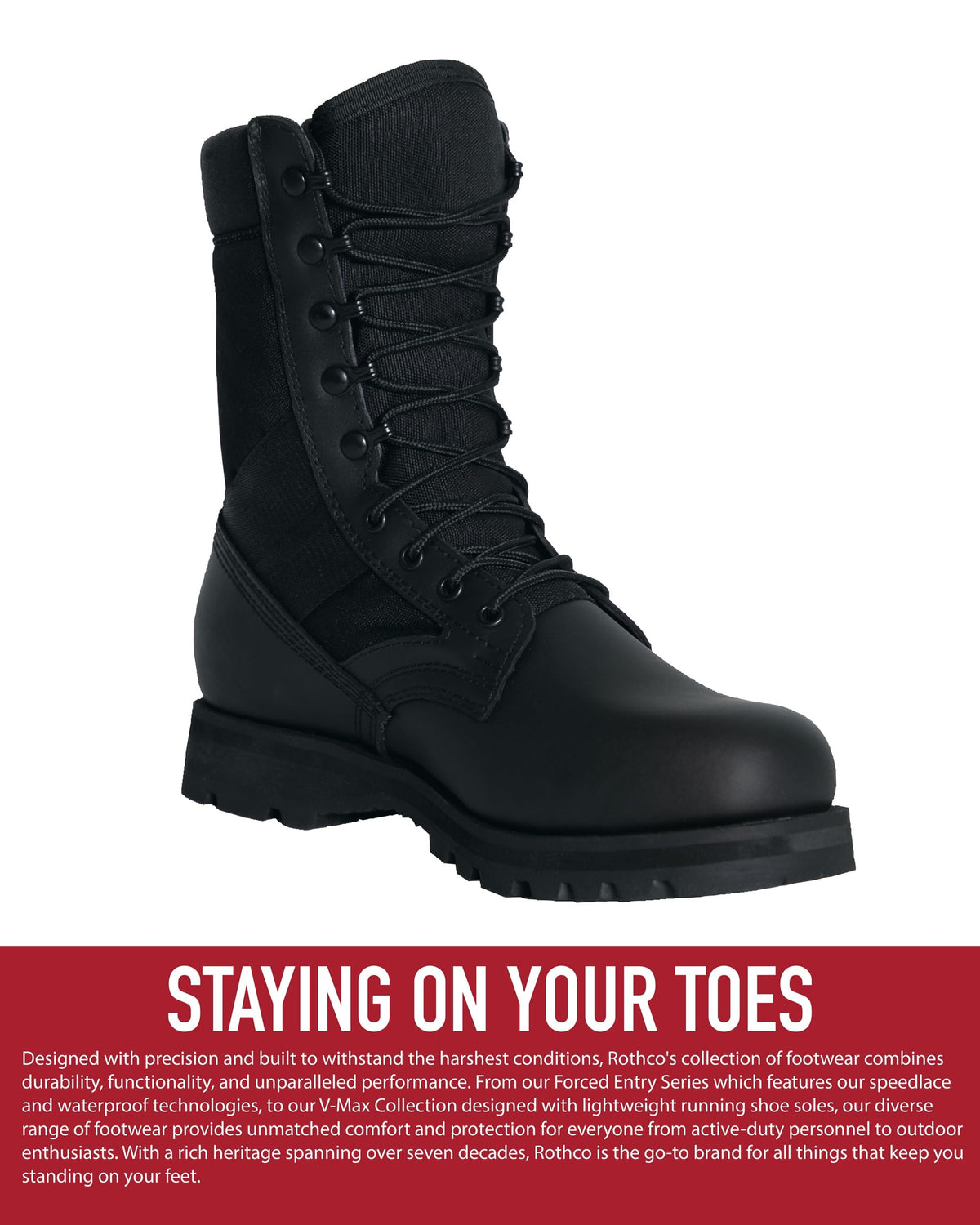 8 Inch Tactical Boots K4212