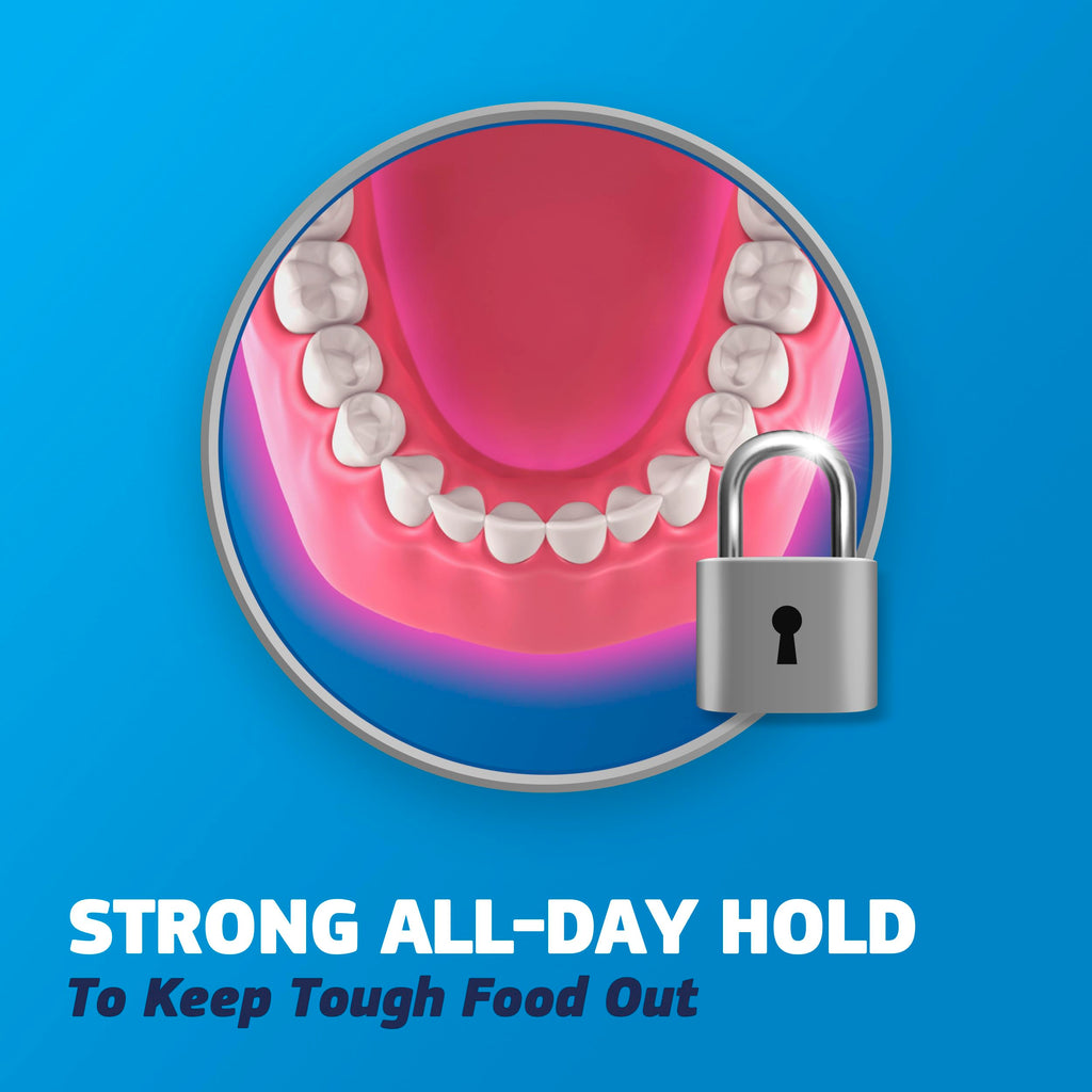 Denture Adhesive Cream 2.4 oz 3-Pack K584
